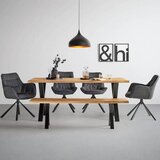Zandiara jedilna miza oak, divji hrast, 180x90 | Shoptok.si