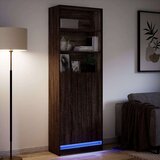  Visoka komoda LED boja hrasta 69x32 5x200 cm konstruirano drvo | shoptok.hr