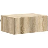  Noćni ormarić za montažu na zid Hrast sonoma 49 x 34,5 x 20 cm | Eponuda.com