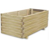 vidaXL Visoka greda 100x50x40 cm lesena pravokotna Cene