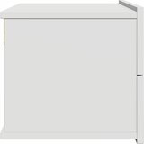  Noćni ormarić bijeli 40 x 30 x 30 cm od konstruiranog drva | Eponuda.com