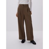 Reserved Culotte hlače - svjetlomaslinasto | shoptok.hr