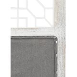 Sobna pregrada sa 6 panela siva 210 x 165 cm od tkanine | Eponuda.com