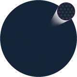  Plavajoča PE solarna folija za bazen 527 cm črna in modra, (20721435) | Shoptok.si