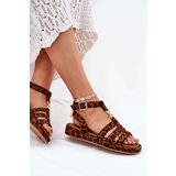 Boto Ladies platform sandals with gold detail leopard Kartia | shoptok.hr