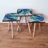 Hanah home 3Shp80 - Multicolor Multicolor Nesting Table (3 Pieces) | ePonuda.com