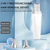 GOLDWAY Épilation du visage pour femmes, rasoir indolore 3 en 1 rechargeable : épilateur pour le visage - Kit d'épilation rechargeable pour sourcils, (21978786) | Shoptok.si