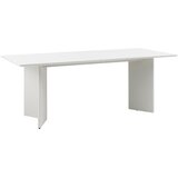 Unique Furniture Svijetlo sivi blagovaonski stol 90x200 cm Palma – Cijene