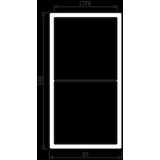 Jung ov okvir 2-gang LS982WWM, (20890663) | Shoptok.si
