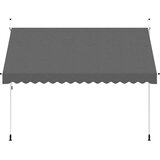 vidaXL tenda na ručno uvlačenje 350 cm antracit | shoptok.hr