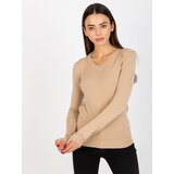 Jean Louis Francoise Sweater-NM-SW-J52002.70-dark beige | Shoptok.si