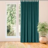  Curtain VILA color maritime style classic 10cm tab tops velvet 400x300 HOMEDE | shoptok.hr