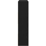 Ormarić za knjige/Pregrada za sobu crni hrast 105x24x102 cm | Shoptok.si