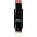 Nudestix Nudies Matte večnamenski svinčnik za oči, ustnice in lica odtenek In The Nude 7 g