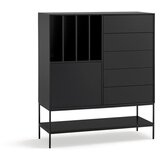 Teulat Crni ormarić 120x140x45 cm Platt – | shoptok.hr