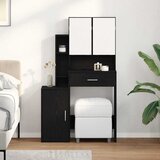  Toaletni stol Crni hrast 80 x 35 x 132 cm Konstruirano drvo | Eponuda.com