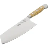 GÜDE alpha cooking knife chai dao olive wood 16 cm