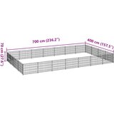  Kavez za pse crni 28 m² čelični | shoptok.hr