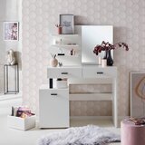 CARRYHOME kozmetična miza leseni material | Shoptok.si