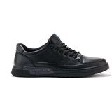 Shelvt Men's black lace-up sports shoes | Eponuda.ba