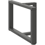  Noge za klub stolić T-oblika 2 kom antracit 70x25x(42-43) cm čelik | shoptok.hr