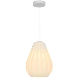 visilica na sajli SALLINO 1xE27/15W/230V prečnik 24 cm bela