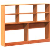  Uzglavlje sa spremištem voštano smeđe 120cm od masivne borovine | shoptok.hr