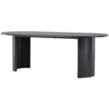 Vind Collection Vind pravokutni blagovaonski stol Grundsund 220 × 100 × 75 cm, crna | shoptok.hr