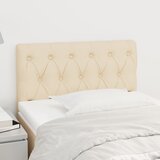 vidaXL Uzglavlje krem 80x7x78/88 cm od tkanine Cijene