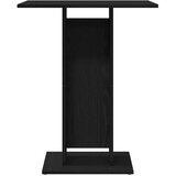 Bistro stol crni hrast 60x60x75 cm inženjerski drvo - Crni hrast | shoptok.hr