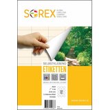 Etikete Sorex okrogle - Ø 60 mm, 100/1 | Shoptok.si