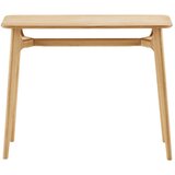 House Nordic Stranska mizica v hrastovem dekorju v svetli naravni barvi 35x100 cm Rennes – | Shoptok.si