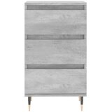  Komoda siva boja betona 40 x 35 x 70 cm od konstruiranog drva | shoptok.hr