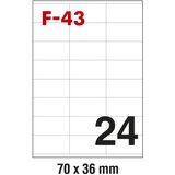  ETIKETE ILK 70X36MM PK100L FORNAX F-43 | Shoptok.si