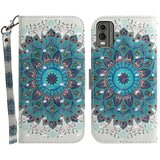 INORCO Za Nokia C32 Pattern Design Folio Cover PU usnjena torbica za telefon s stojalom in paščkom, (22033490) Cene