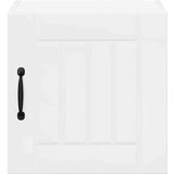 vidaXL Stenska kuhinjska omarica Visok sijaj bela 40 x 31 x 40 cm | Shoptok.si