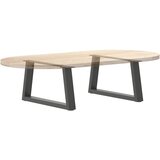  Noge za klub stolić V-oblika 2 kom antracit 70 x (30-31,3) cm čelik | shoptok.hr