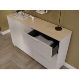 Germania Krem komoda u mat dekoru 151x98x40 cm Savoca – | shoptok.hr