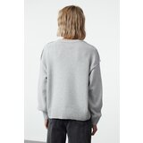 Trendyol Gray More Sustainable Wide Pattern Basic Knit Sweater | Eponuda.ba
