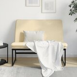 vidaXL Klupa krem 100 x 75 x 76 cm od tkanine | shoptok.hr