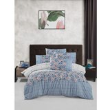 Mijolnir Alvina - Plavi, Zeleni i Roze Ranforce Set Pokrivača za Jednokrevetni Krevet | ePonuda.com