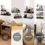 RTSHUK 2x 2-nivojsko stensko stojalo za začimbe z 8 kavlji | Shoptok.si