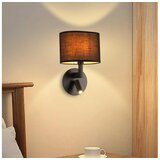  Brilagi - LED zidna lampa DAYA 1xE14/40W/230V + LED/3W crna | Eponuda.com