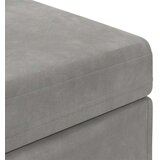  Stolica Svetlo siva 81 x 41 x 40 cm Samet in Umetno Leseno, (5000302507) | Shoptok.si