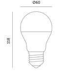  LED sijalica za rast biljaka PLANTY E27/11W/230V 1200K bela | Eponuda.com