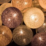  BOMBAŽNE KROGLICE 10LED 6cm FIRE BATERIJSKE LUČKE, (21638732) | Shoptok.si