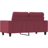  Dvosjed od tkanine crvena boja vina 120 cm | shoptok.hr