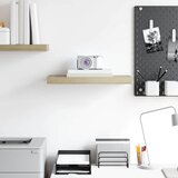 Plutajuća zidna polica boja hrasta 50 x 23 x 3,8 cm MDF | shoptok.hr