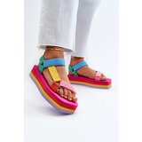 Kesi Women's sandals on the Multicolor Edireda platform cene