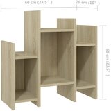  Bočni ormarić boja hrasta sonome 60x26x60 cm konstruirano drvo | shoptok.hr